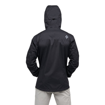 AllTrails × Black Diamond Men's Fineline Stretch Shell - Black Outerwear Black Diamond