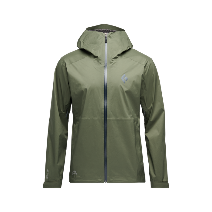 AllTrails × Black Diamond Men's Fineline Stretch Shell - Tundra Outerwear Black Diamond