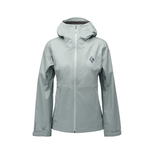 AllTrails × Black Diamond Women's Fineline Stretch Shell - Agave Outerwear Black Diamond