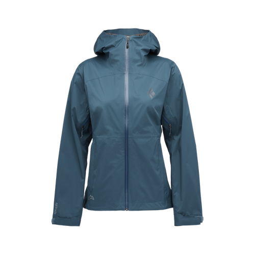 AllTrails × Black Diamond Women's Fineline Stretch Shell - Midnight Blue Outerwear Black Diamond