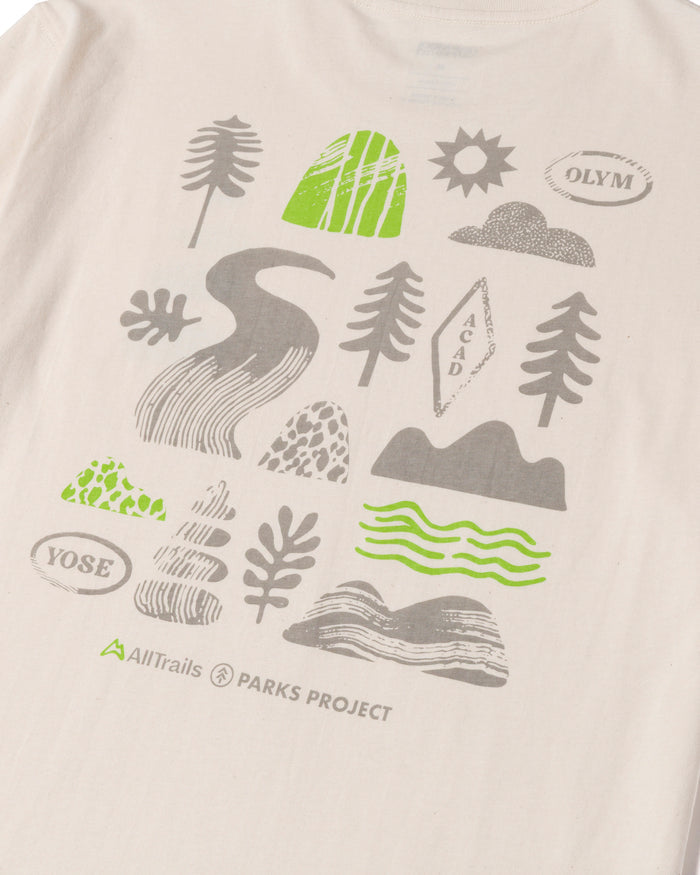 AllTrails × Parks Project Cotton Tee Tees Parks Project