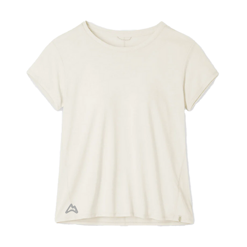 AllTrails × Stio Women's Divide Short Sleeve Tee - Mountain Goat Heather Tees Stio