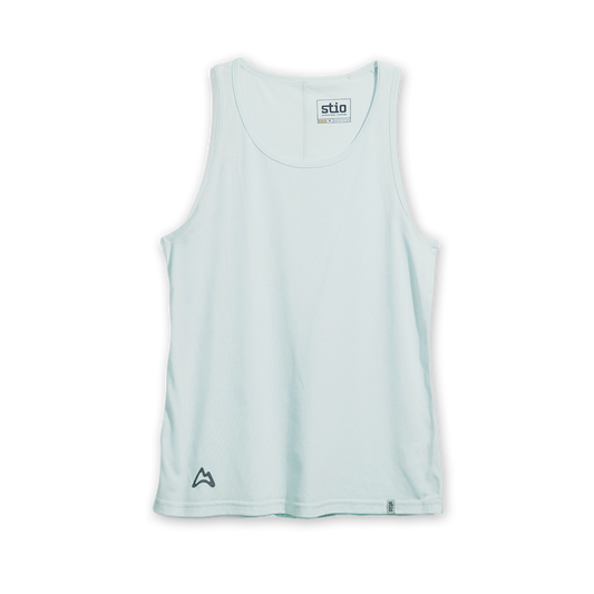 AllTrails × Stio Women's Divide Tank - Morning Frost Heather Tees Stio