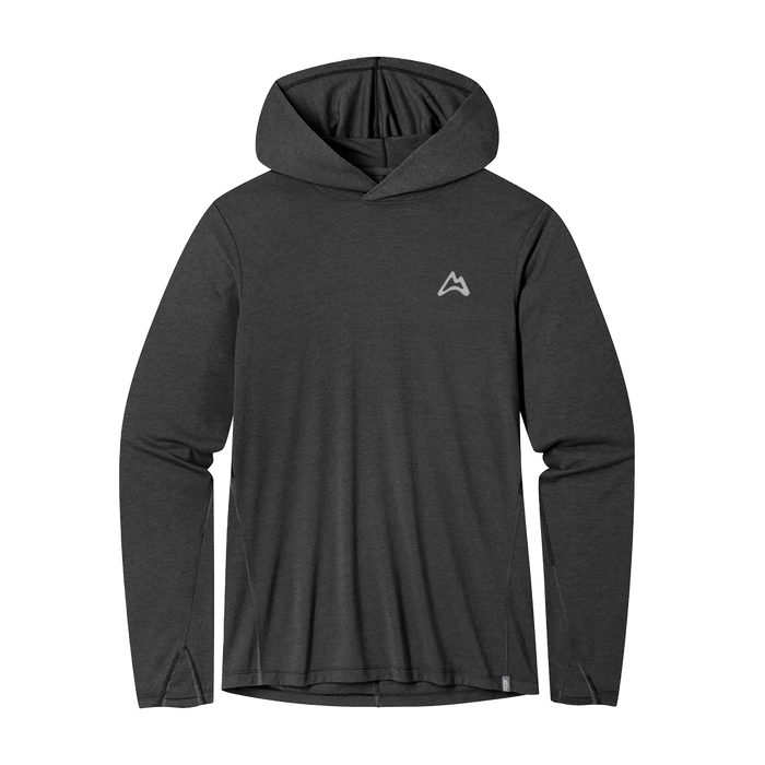 AllTrails x Stio Men's Divide Hooded Pullover - Abyss Heather Midlayer Stio