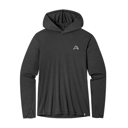 AllTrails x Stio Men's Divide Hooded Pullover - Abyss Heather Midlayer Stio