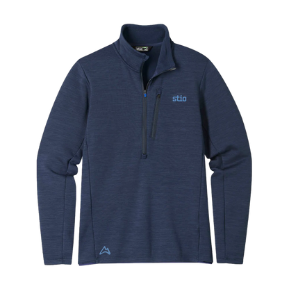 AllTrails x Stio Men's Glide Power Stretch Half Zip - Mountain Shadow Midlayer Stio