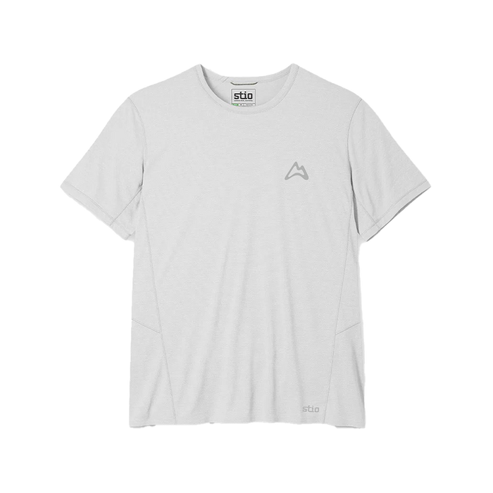 AllTrails x Stio Men's Lucent Tee SS - Quiet Gray Heather Tees Stio