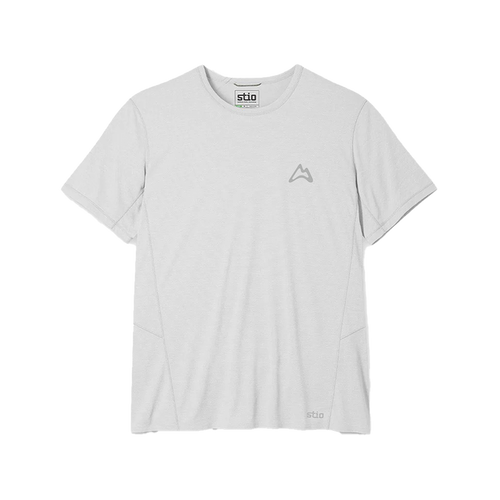 AllTrails x Stio Men's Lucent Tee SS - Quiet Gray Heather Tees Stio