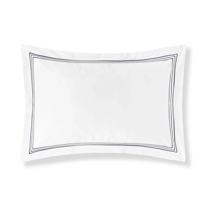 Alvorada midnight pillocase sham on a white background