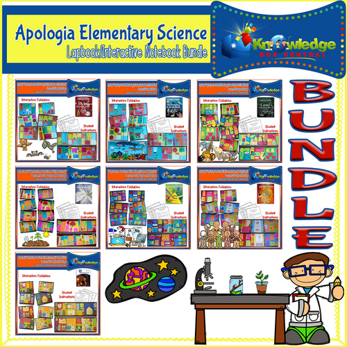 Apologia Elementary Science Lapbook BUNDLE