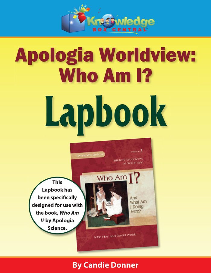 Apologia Worldview: "Who Am I" Lapbook - PRINTED