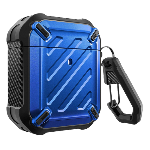 Apple AirPods 1 & 2 Unicorn Beetle Pro Rugged Case-Metallic Blue