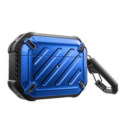 Apple AirPods Pro Unicorn Beetle Pro Rugged Case-Metallic Blue