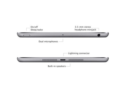 Apple iPad mini 2 Wi-Fi 32GB - Silver ME280LL/A A1489 - Coretek Computers
