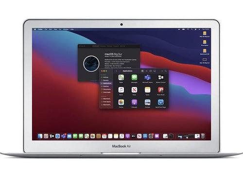 Apple MacBook Air 11.6" A1465 MJVM2LL/A Early 2015  - 5th Gen Intel Core i5 1.60GHz 4GB RAM 128GB SSD macOS Big Sur - Coretek Computers