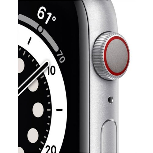 Apple Watch Series 6 40MM Silver (GPS + Cellular)