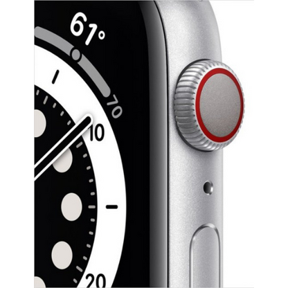 Apple Watch Series 6 40MM Silver (GPS + Cellular)