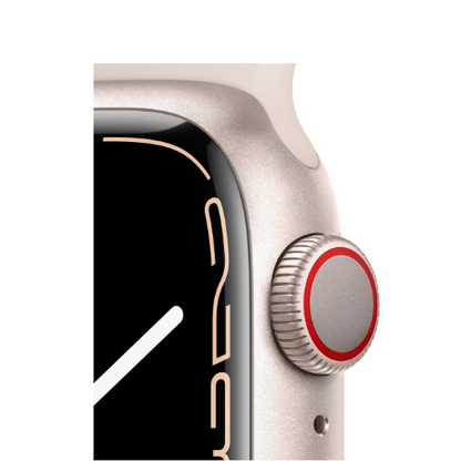 Apple Watch Series 7 41MM Starlight (GPS + Cellular)