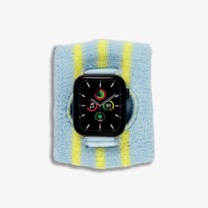 Apple Watch® Sportband - Blue Haze Stripe
