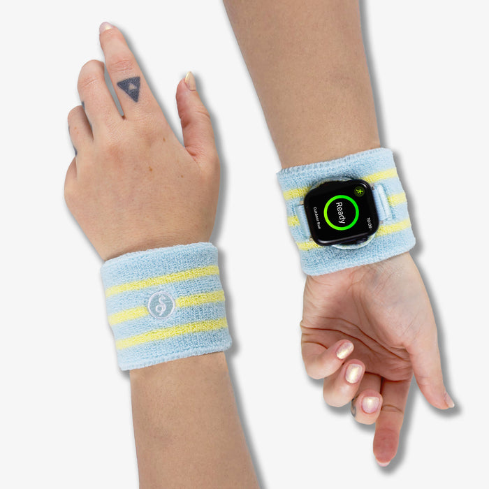 Apple Watch® Sportband - Blue Haze Stripe