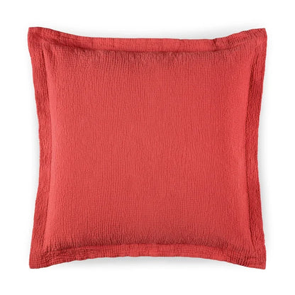 areia_terracotta_euro decorative pillowcase on a white background