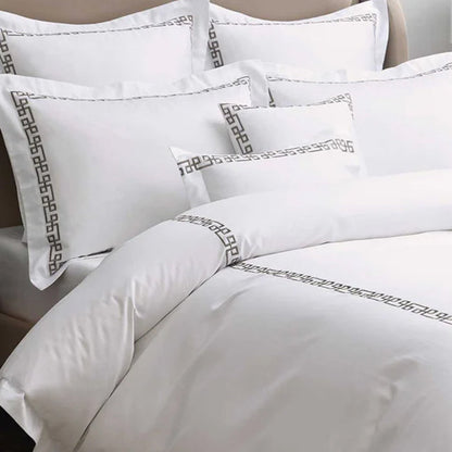 Ares Mercury Duvet Cover Set on a neutral background