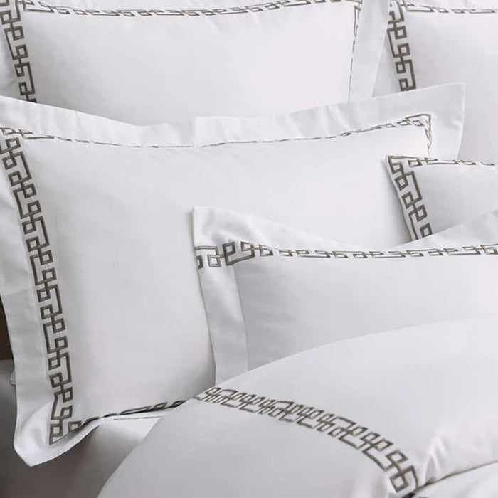 Ares Mercury Duvet Cover Set on a neutral background