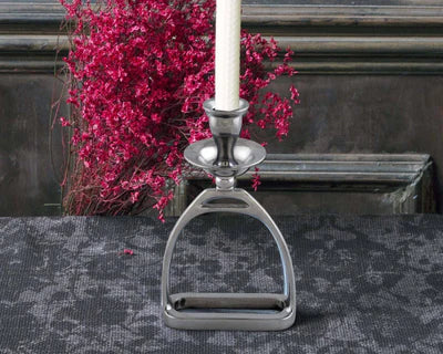 Arthur Court Stirrup Candle Holder