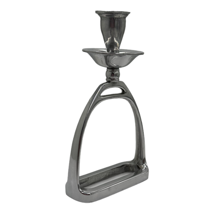Arthur Court Stirrup Candle Holder