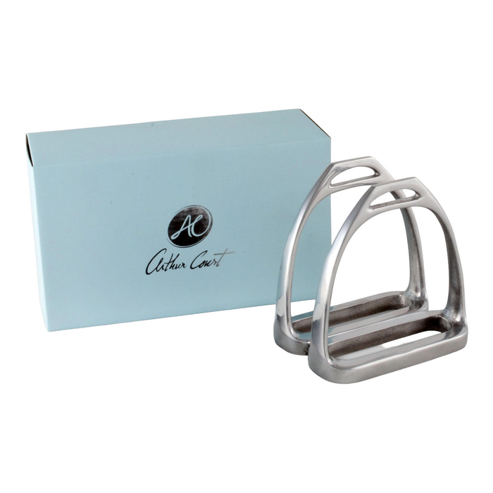 Arthur Court Stirrup Napkin Holder