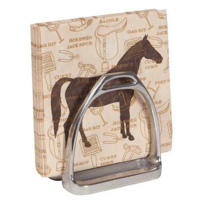 Arthur Court Stirrup Napkin Holder