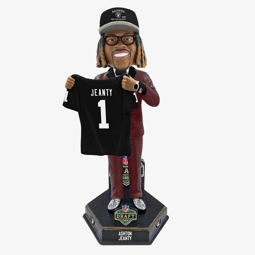 Ashton Jeanty Las Vegas Raiders 2025 NFL Draft Pick NFL Bobblehead