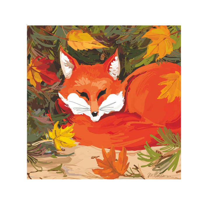 Autumn Fox Cocktail Napkins