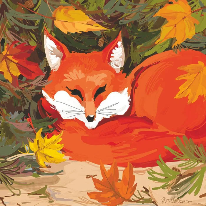 Autumn Fox Cocktail Napkins