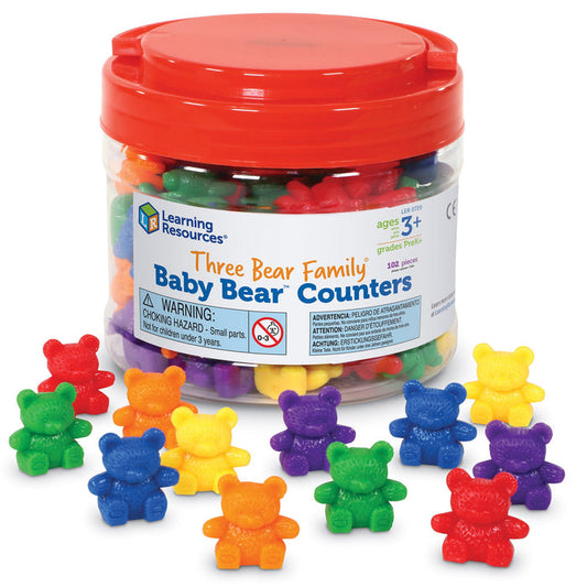 Baby Bear Counters (tub of 102)