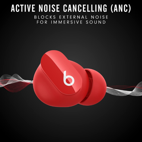 Beats Studio Buds - True Wireless Noise Cancelling Earphones - Red (Brand New)