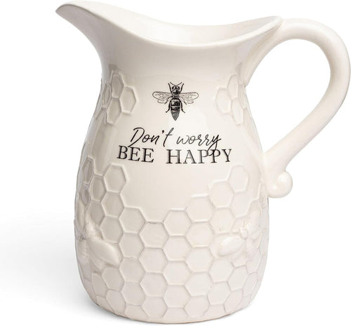 Bee Water Pitcher Ceramic
