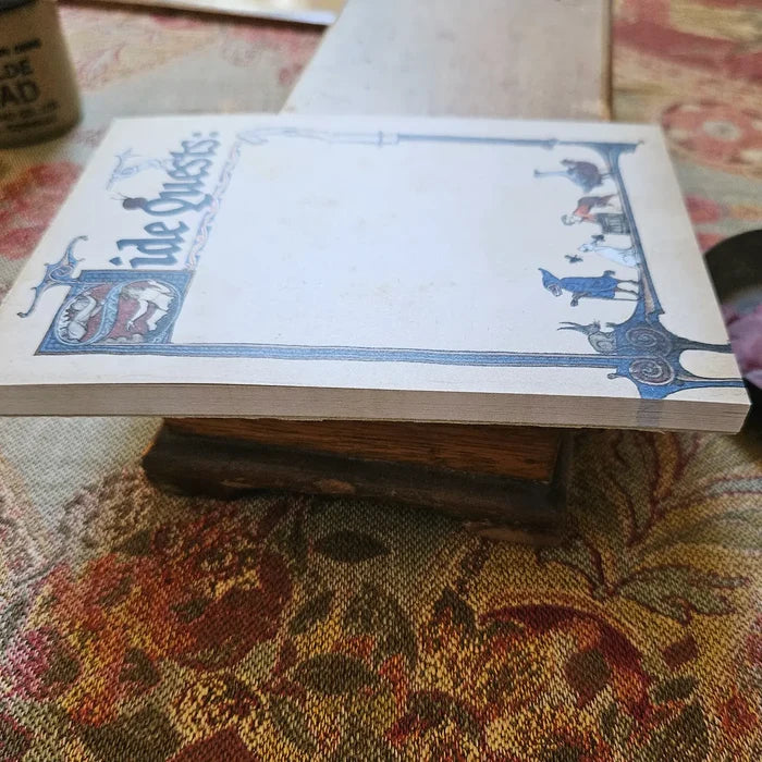 Unlock epic tabletop RPG creativity with Betiobca “Side Quests” Medieval Notepad—fantasy-inspired gamer stationery.
