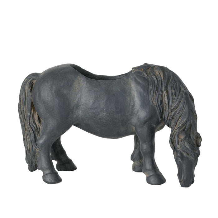 Black Pony Planter