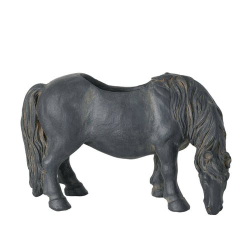 Black Pony Planter
