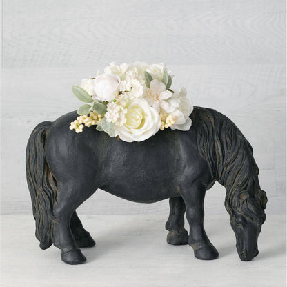 Black Pony Planter