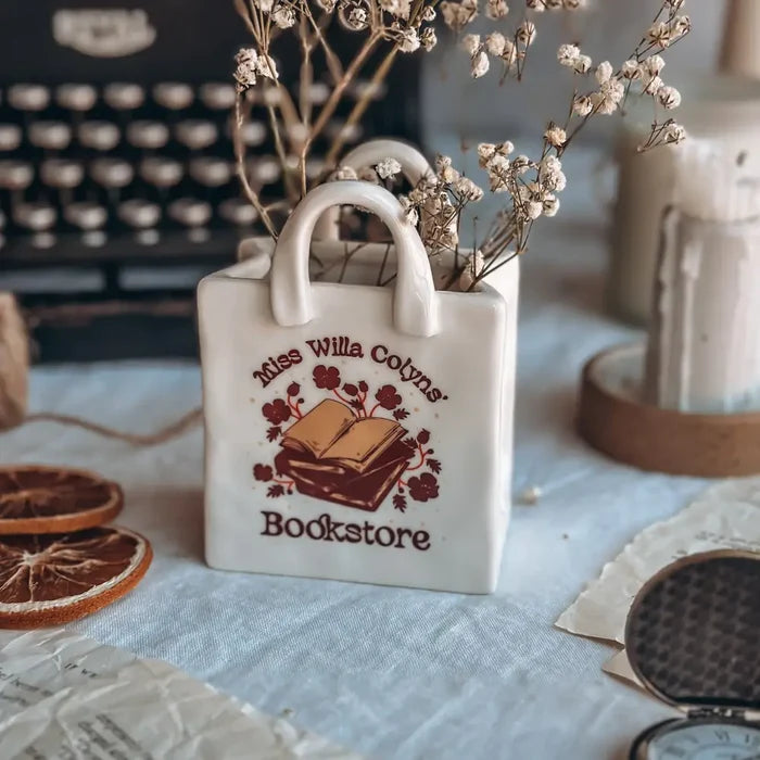 Blood and Ash Inspired Book Tote Vase Home