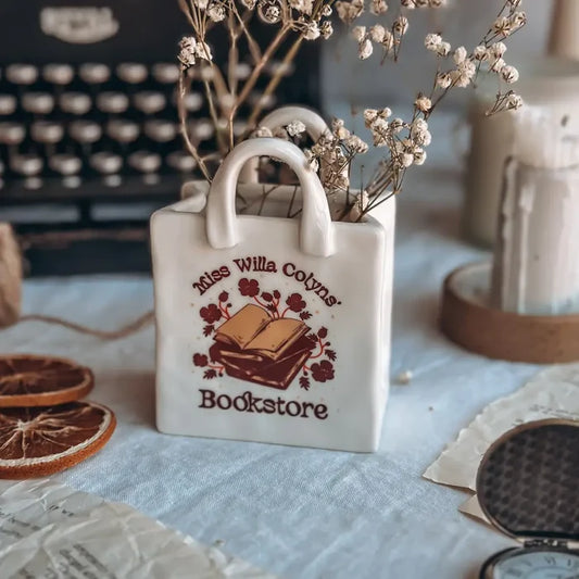 Blood and Ash Inspired Book Tote Vase Home
