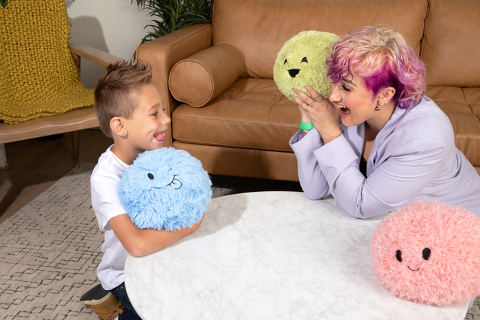 Blue Hug Ball - Sweet & Silly