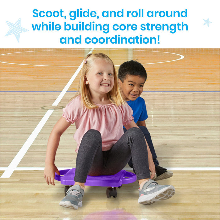 Blue Scooter Board