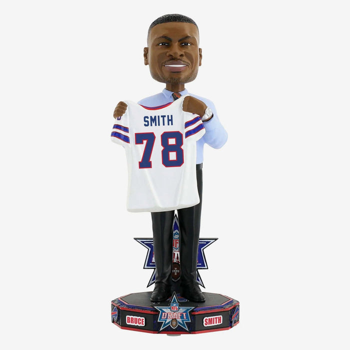 Bruce Smith Buffalo Bills 1985 NFL Draft Pick NFL Bobblehead