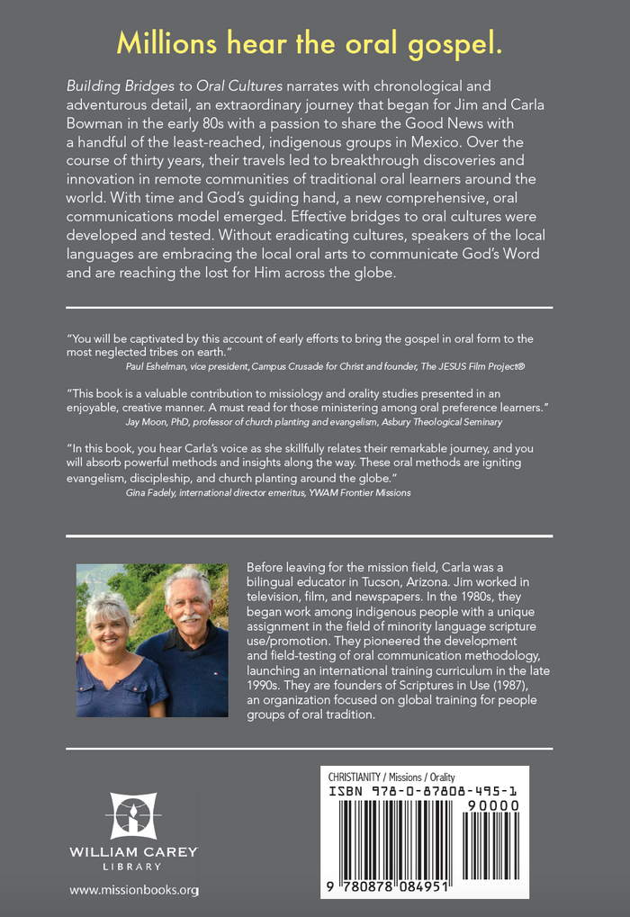 Building Bridges to Oral Cultures - MissionBooks.org