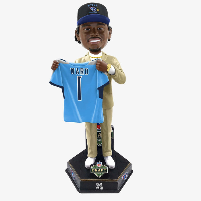 Cam Ward Tennessee Titans 2025 NFL Draft Pick NFL Bobblehead