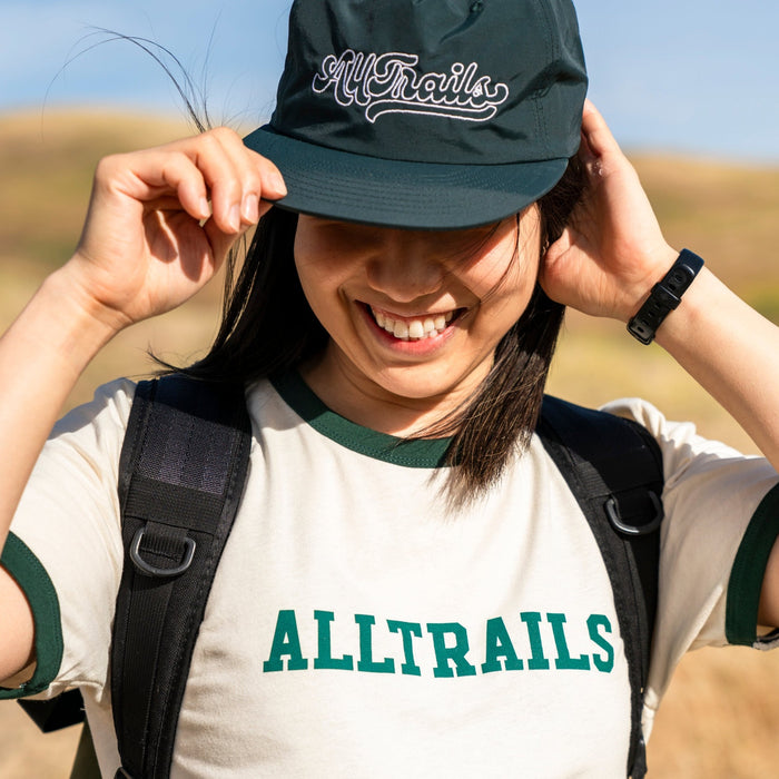 Camp AllTrails Ringer Tee - White Tees Touchstone