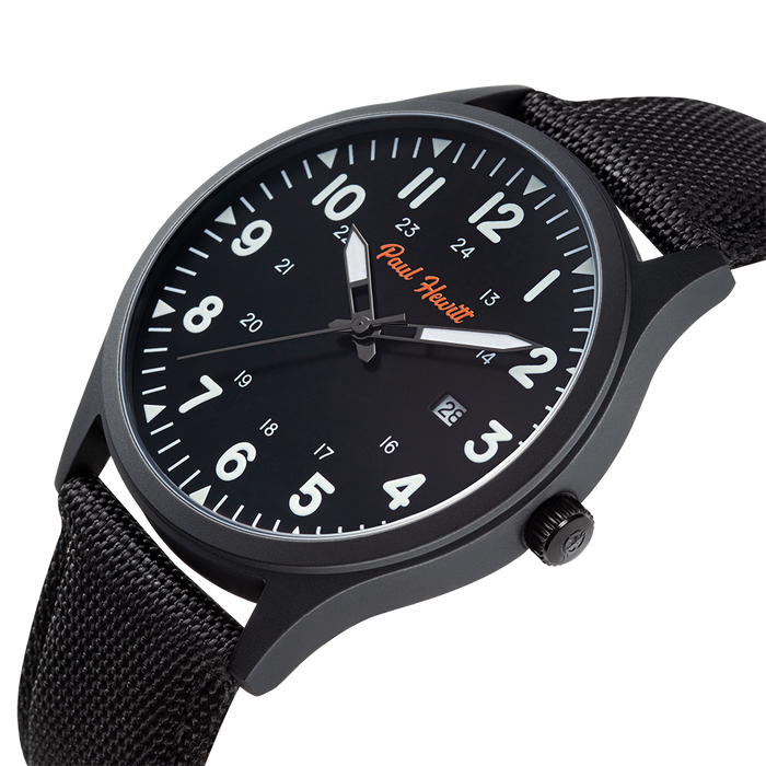 Captain's Field Watch Midnight black